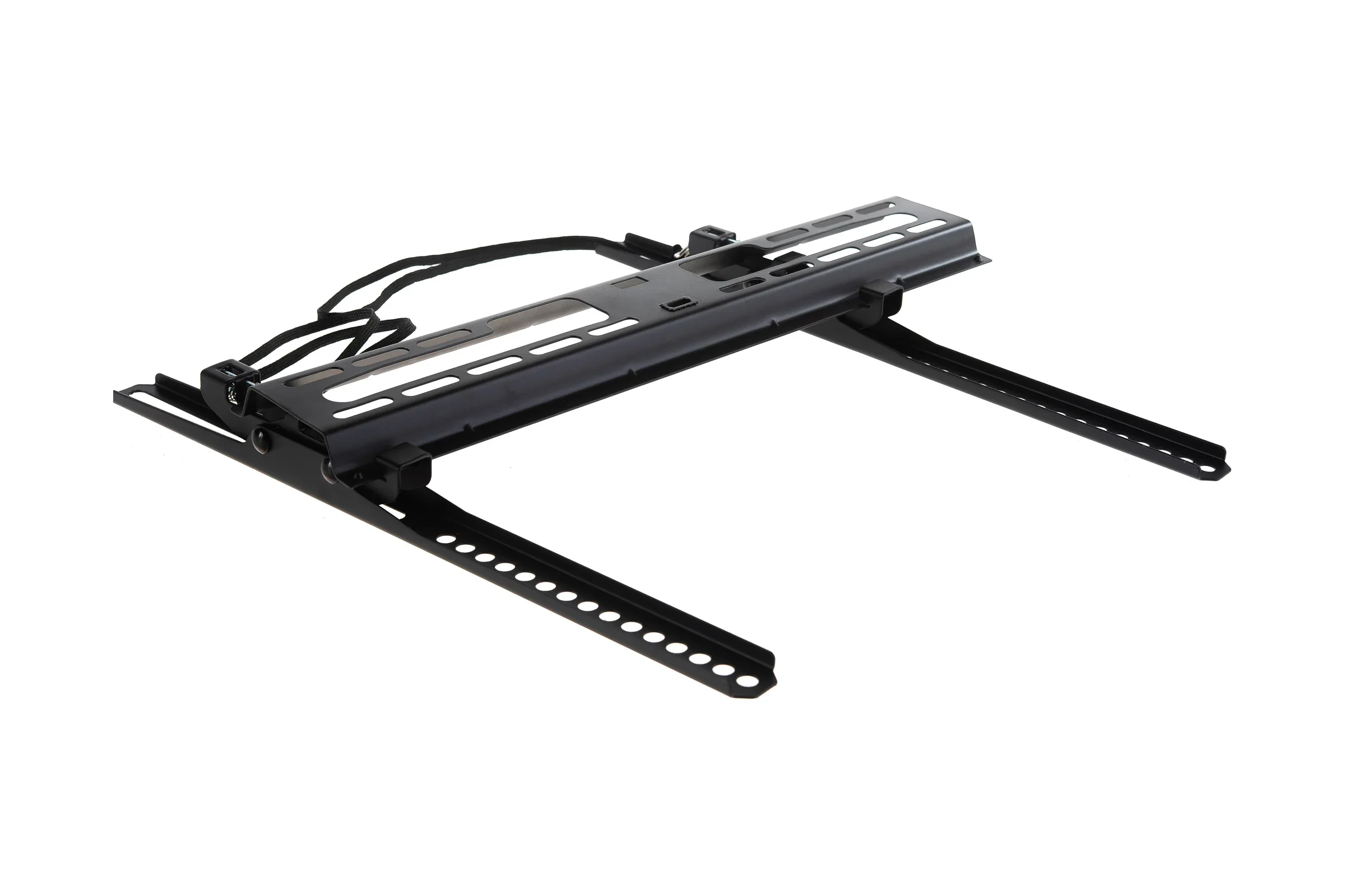 Кронштейн под LCD Kromax FLAT-4 new black 22"-65",  нагрузка до 55 кг., наклон +3 -10°.