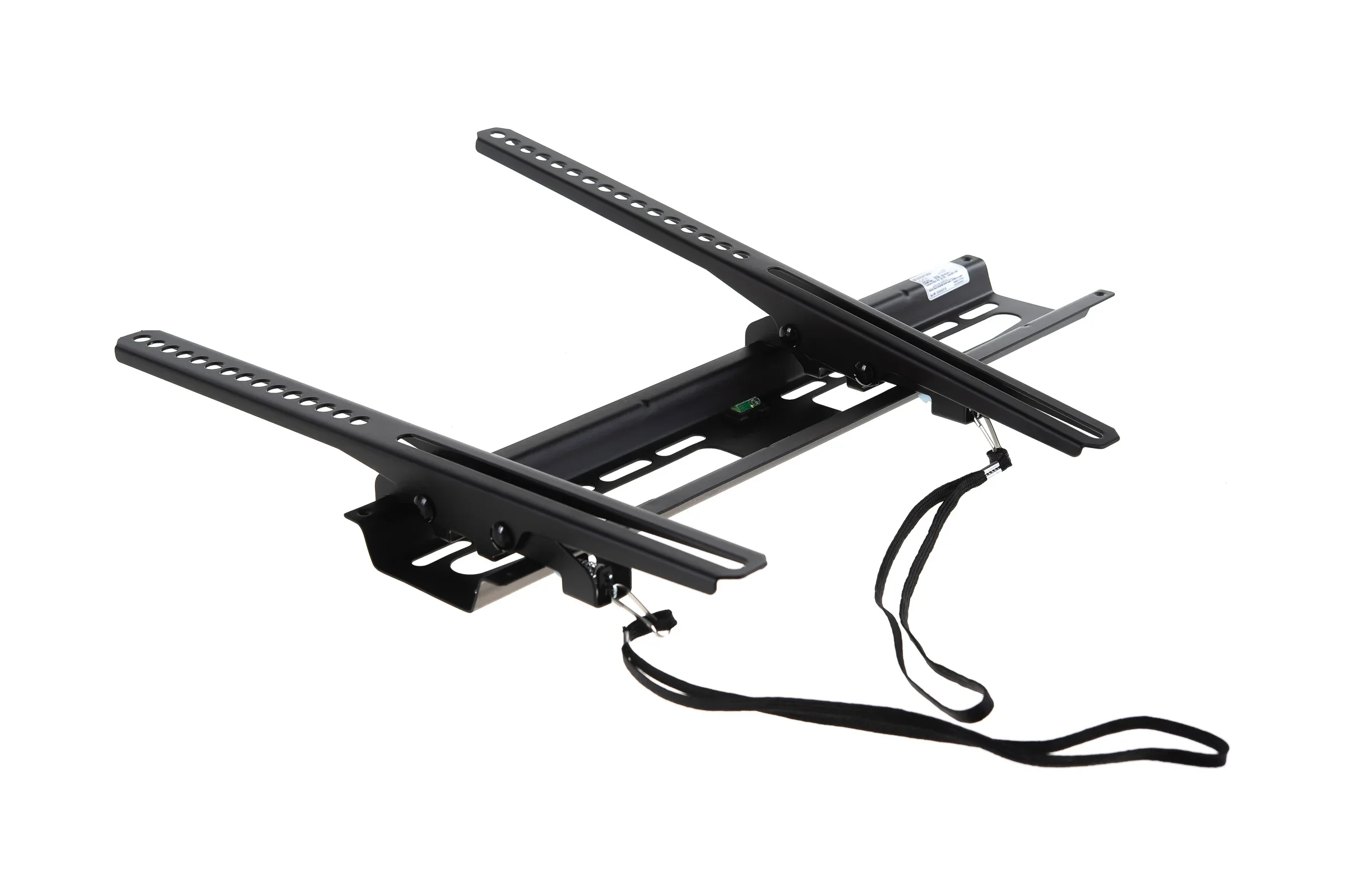 Кронштейн под LCD Kromax FLAT-4 new black 22"-65",  нагрузка до 55 кг., наклон +3 -10°.