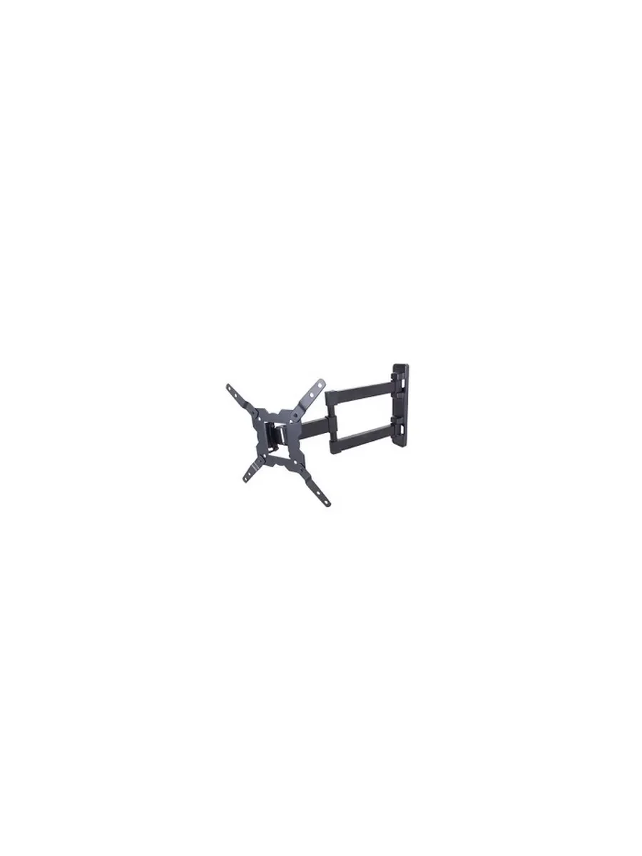 Кронштейн под LCD Kromax GALACTIC-12 black  15"-42", max 30 кг. нак. +3°-10°, пов. ±90°,