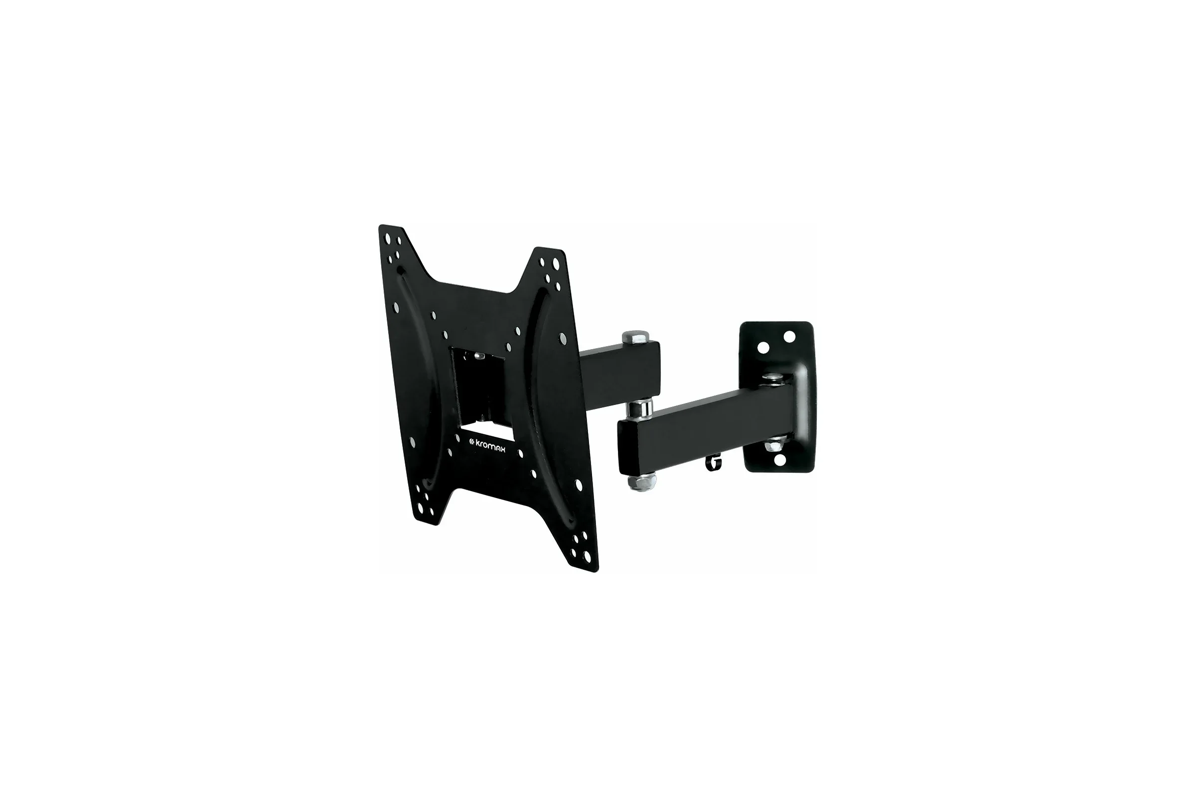 Кронштейн под LCD Kromax OPTIMA-204 black (15"-42", 25кг, нак 5-12, повор 90, до 200х200) 8шт/уп