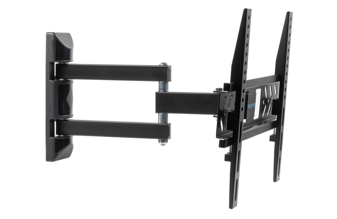 Кронштейн под LCD Kromax PIXIS-XS black ( 22"-55", 30 кг), ±12°, 180°, 95-423 мм