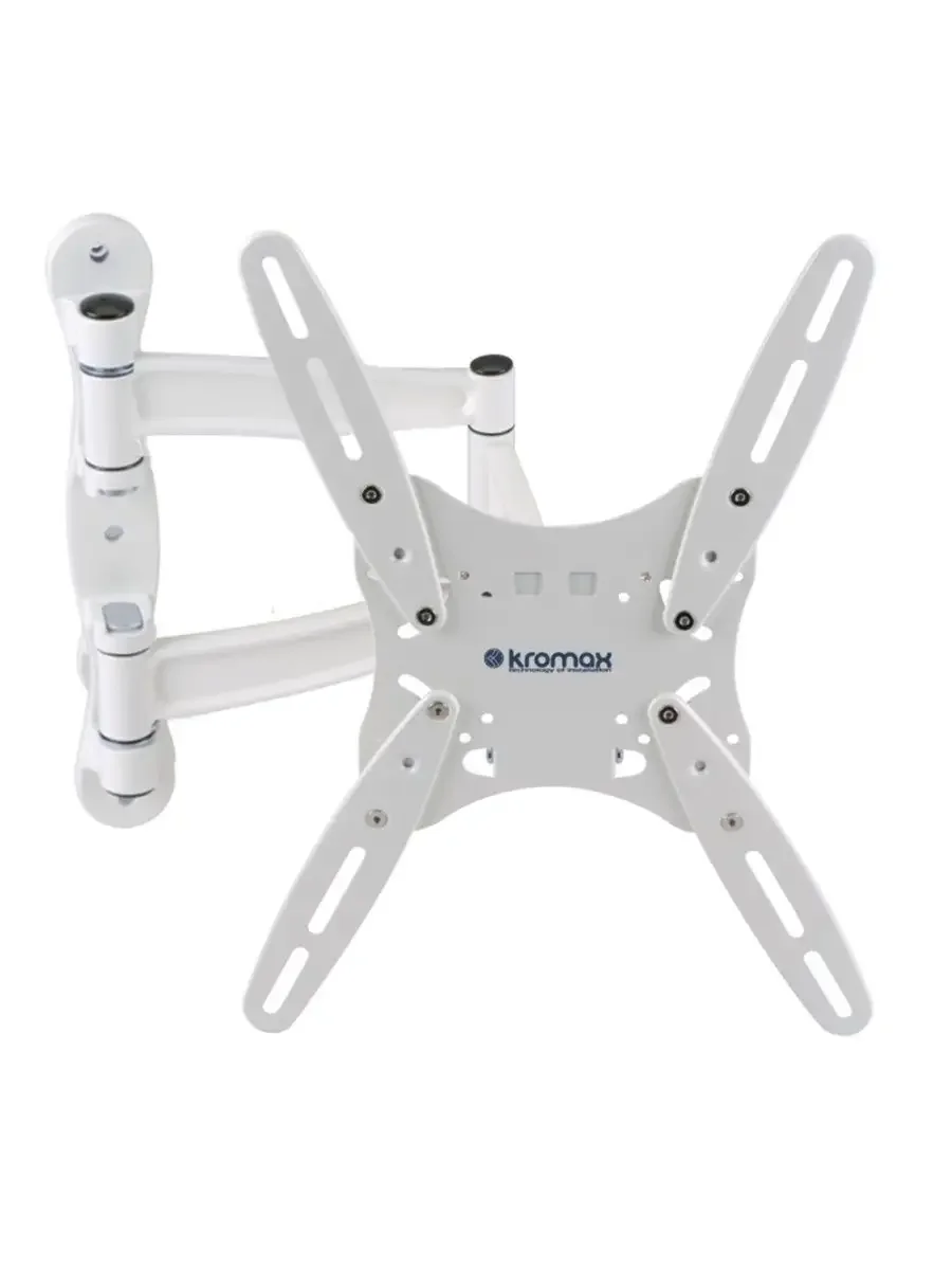 Кронштейн под LCD Kromax TECHNO-5 white(15"-55", 35 кг 400×400)