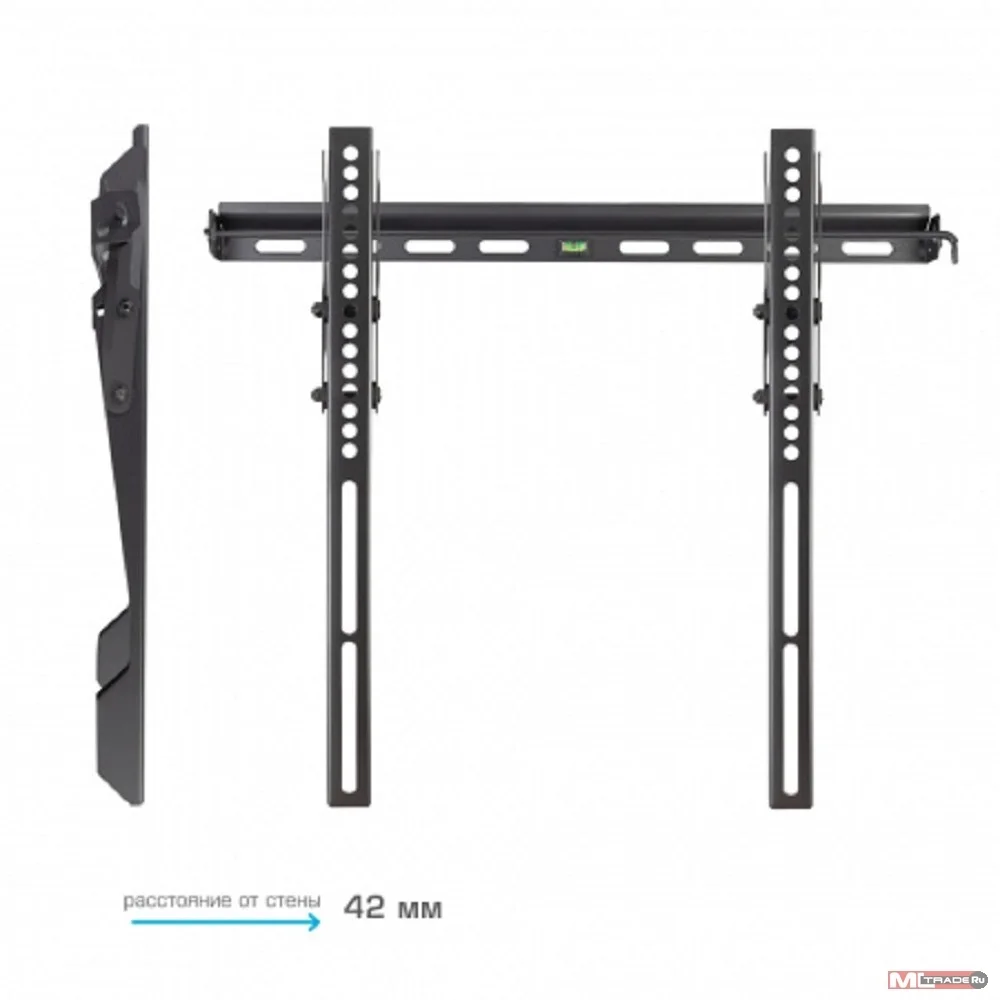 Кронштейн под LCD Kromax VEGA-12 black, 10 шт/уп