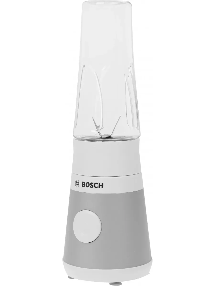 Блендер стационарный Bosch MMB2111T, серебристый 450Вт, кувшин 0,6л