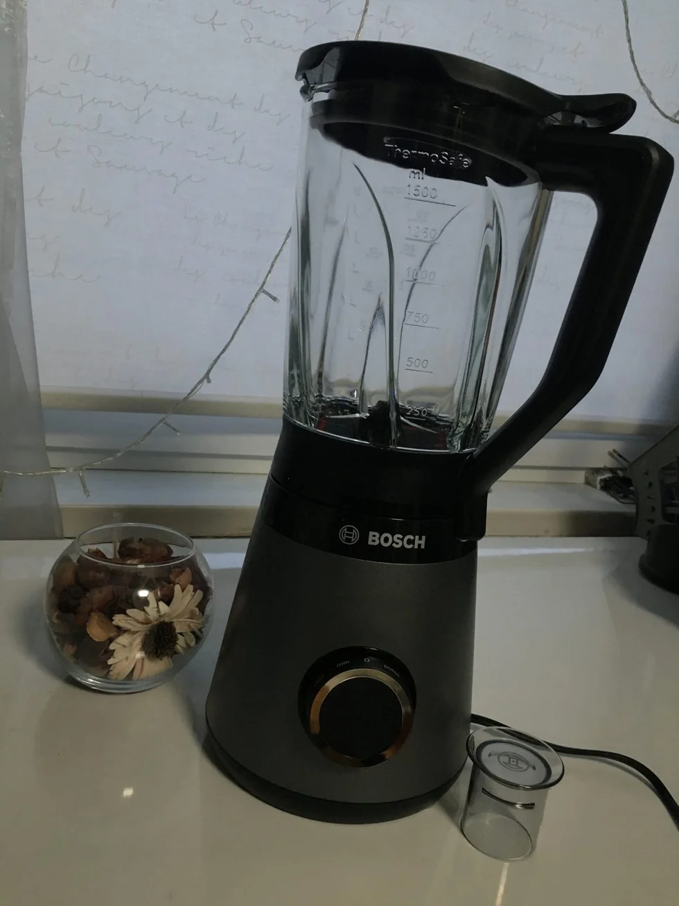 Блендер стационарный Bosch MMB6172S, серебристый 1200 Вт,пластик,1,5 л,3 скорости