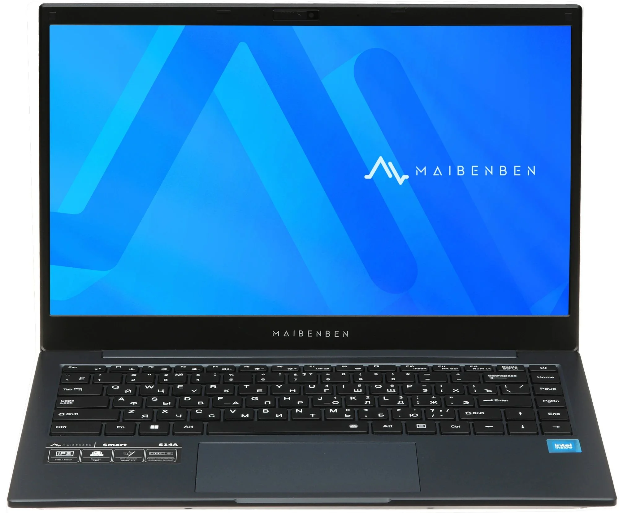 Ноутбук Maibenben M15D-R576UM 15.6" FHD IPS, AMD R5-7640HS, 16Gb, 512Gb SSD, Linux, серый (M15D-R576UMF1SLGRE0)