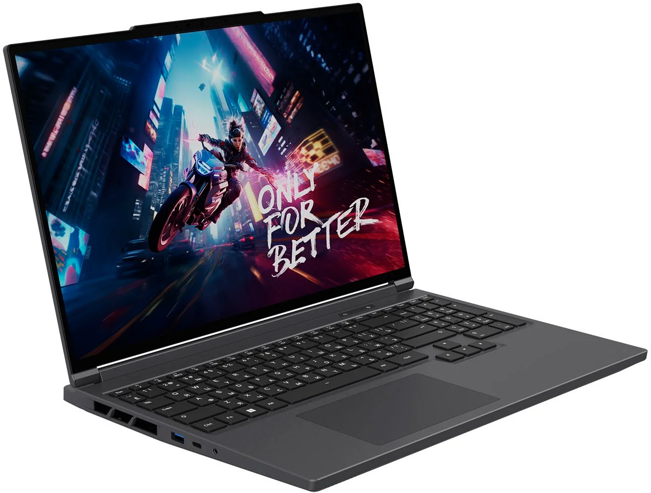 Ноутбук Maibenben X16C-i73756 16" QHD IPS 180Hz, Intel Core i7-13700HX, 16Gb, 512Gb SSD, NVidia RTX5060 8Gb, Win11 Home,