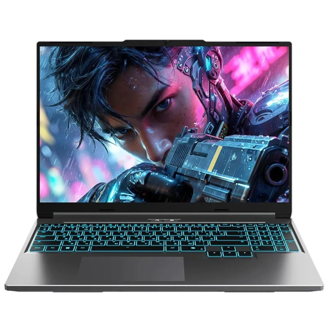 Ноутбук Maibenben X16C-R72555 16" WUXGA IPS 165Hz, AMD R7 H 255, 16Gb, 512Gb SSD, NVidia RTX5050 8Gb, Linux, серый (X16C