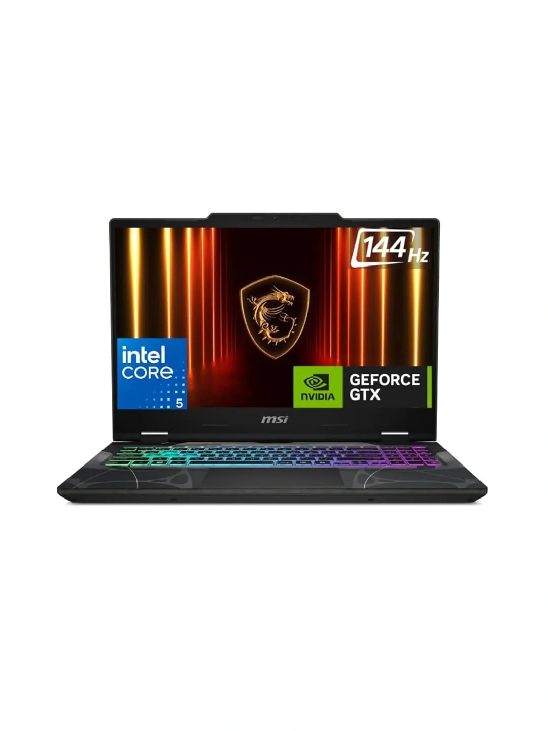 Ноутбук MSI Cyborg 15 C2WE-016XRU 15,6" FHD IPS 144Hz, Intel Core 7 240H, 16Gb, 1Tb SSD, NVidia RTX5050 8Gb, DOS,серый п