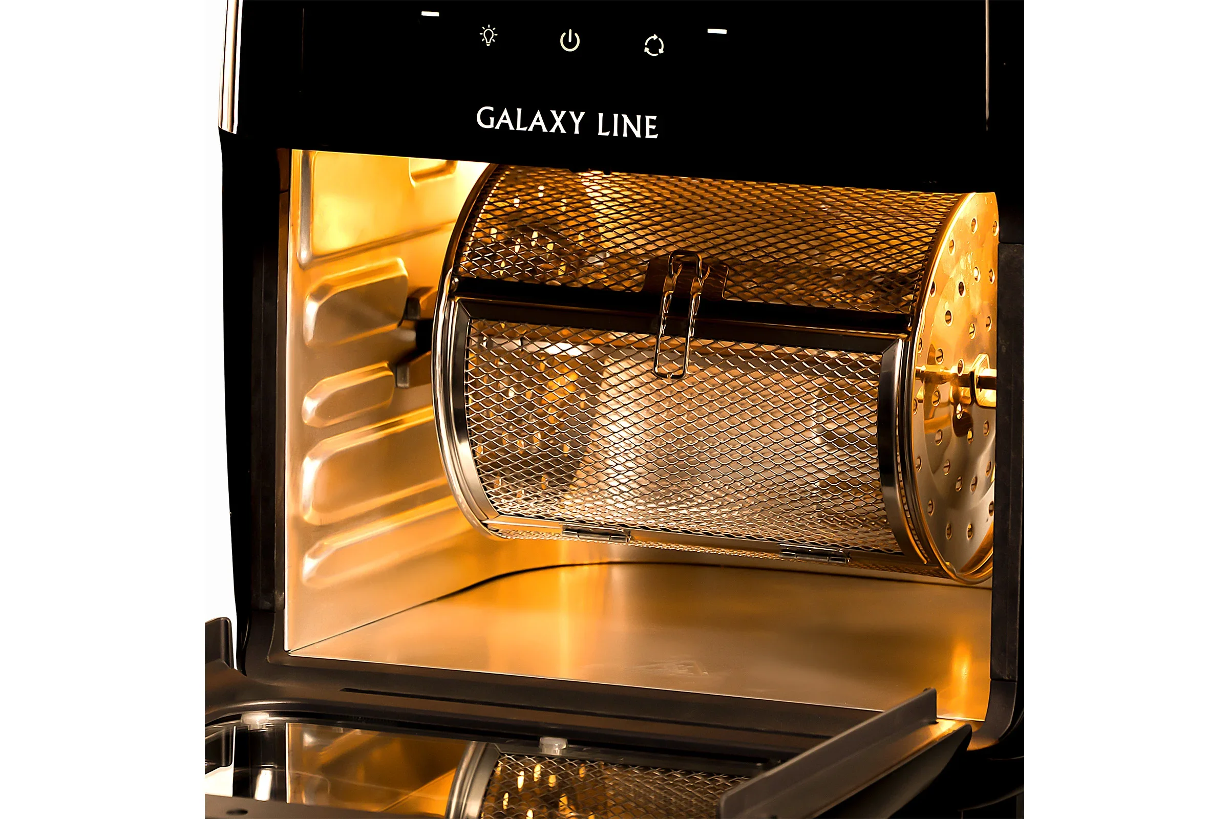 Аэрогриль Galaxy Line GL2523 2000Вт черный