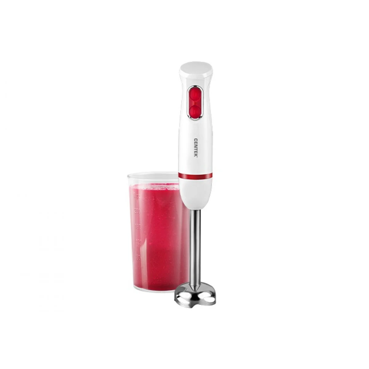 Блендер Centek CT-1335 белый/красный