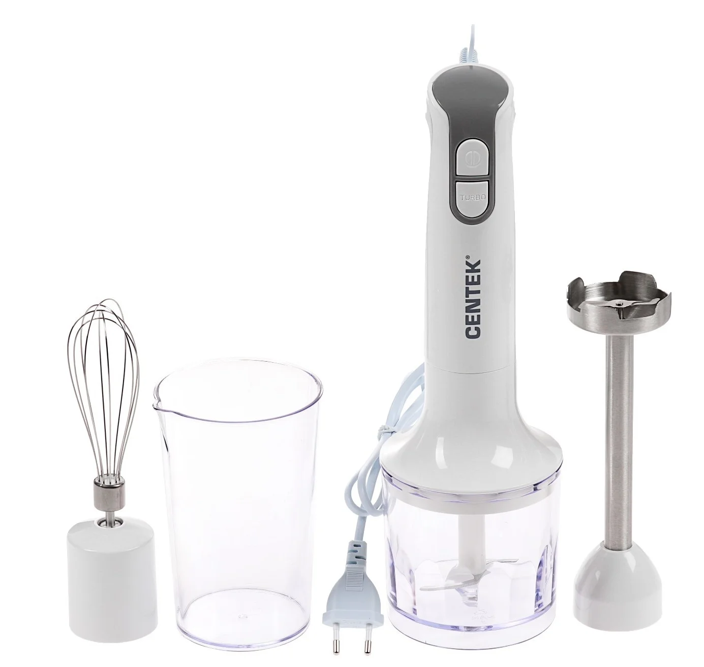 Блендер Centek CT-1336 белый/серый