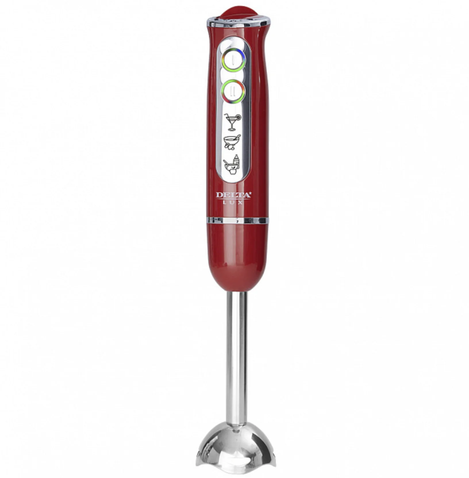 Блендер Delta Lux DL-7039B 800 Вт, красный