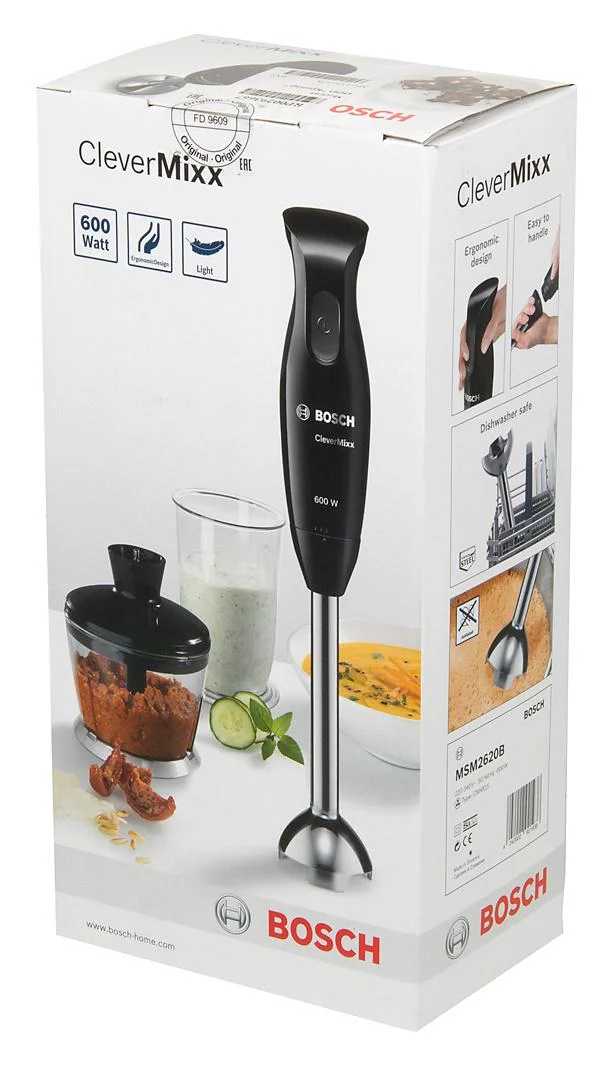 Блендер погружной Bosch MSM2620B черный