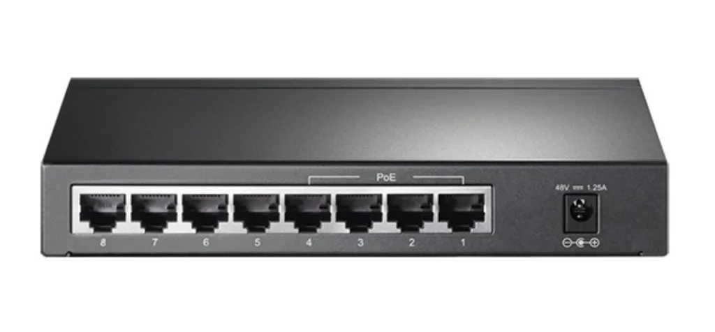 Коммутатор TP-Link SMB TL-SG1008P Коммутатор 8-port Gigabit Switch с 4 портами РоЕ