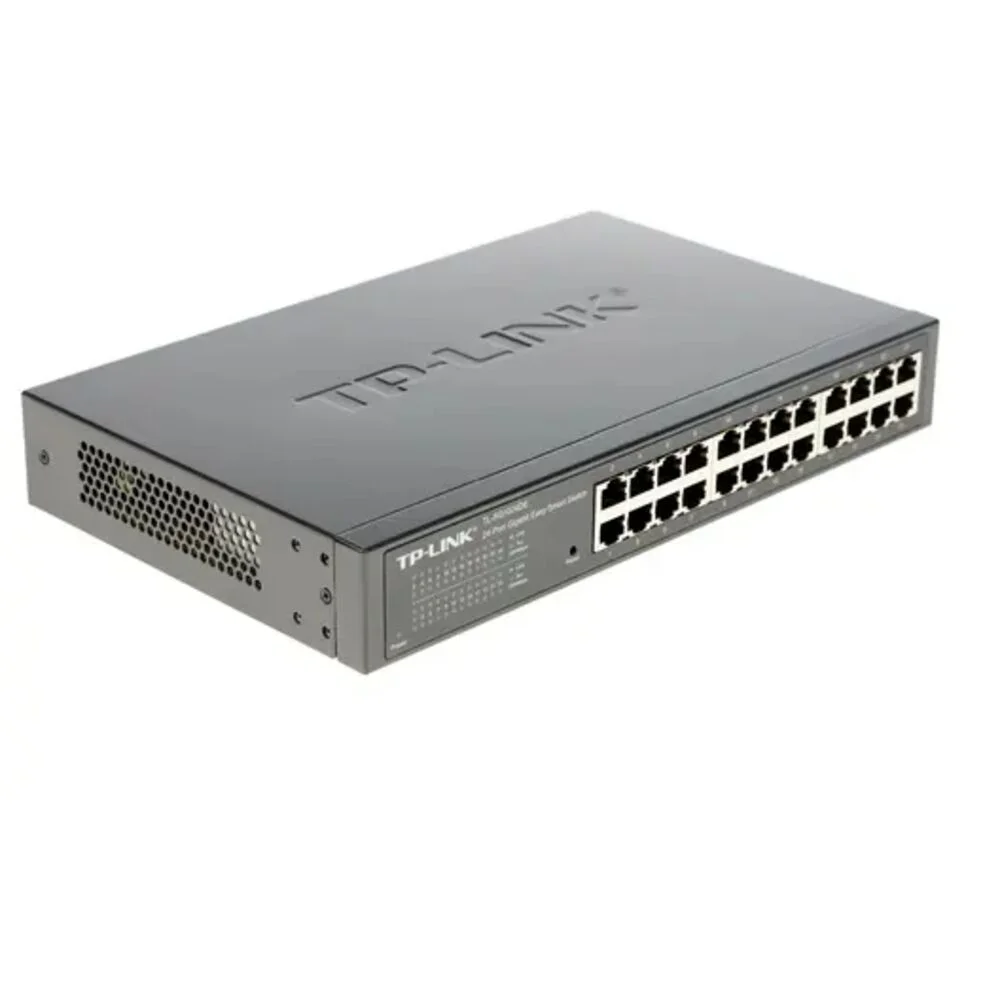 Коммутатор TP-Link SMB TL-SG1024DE 24-Port Gigabit Easy Smart Switch, 24 10/100/1000Mbps RJ45 ports, MTU/Port/Tag-based VLAN, QoS, IGMP Snooping