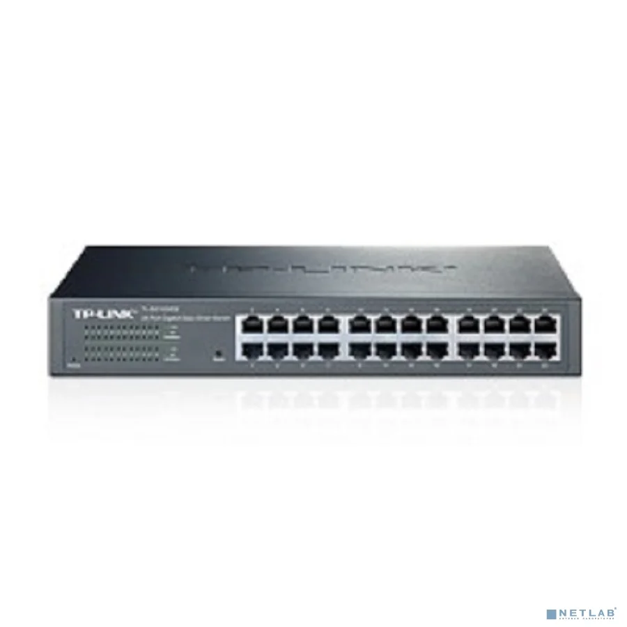 Коммутатор TP-Link SMB TL-SG1024DE 24-Port Gigabit Easy Smart Switch, 24 10/100/1000Mbps RJ45 ports, MTU/Port/Tag-based VLAN, QoS, IGMP Snooping