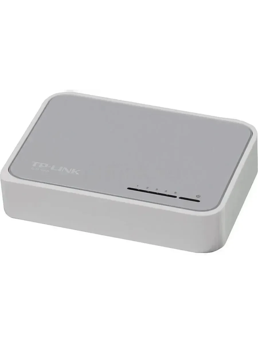 Коммутатор TP-Link SOHO TL-SF1005D Коммутатор 5-port 10/100M mini Desktop Switch, 5 10/100M RJ45 ports, Plastic case