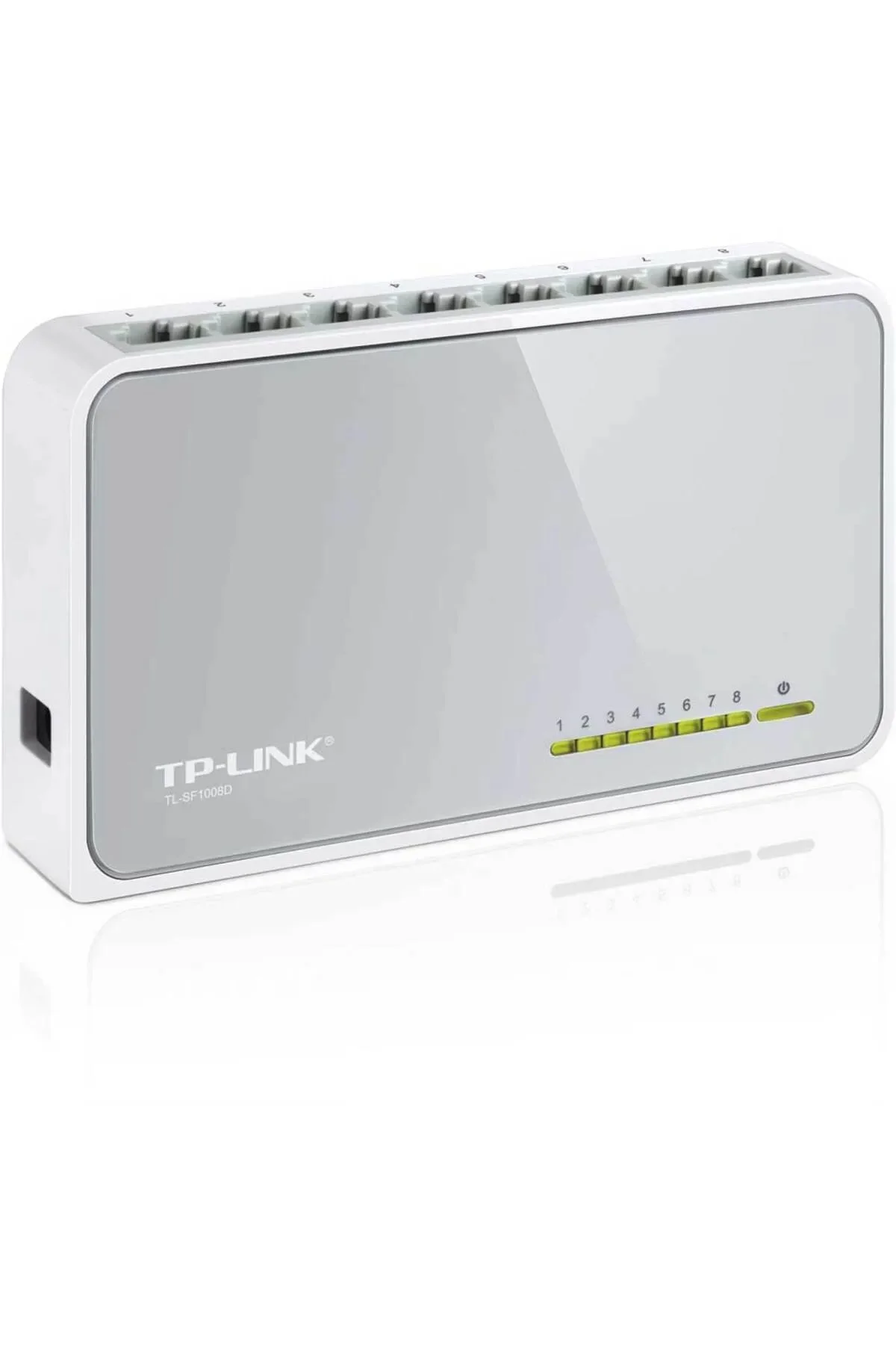 Коммутатор TP-Link SOHO TL-SF1008D Коммутатор 8-port 10/100M mini Desktop Switch, 8 10/100M RJ45 ports, Plastic case