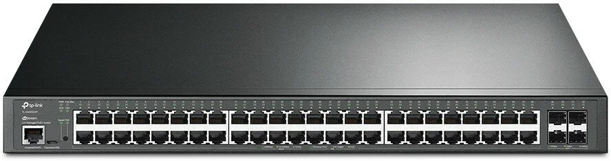 Коммутатор TP-Link TL-SG3452XP 48G 4SFP+ 48PoE+ 500W управляемый