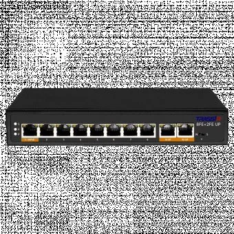 Коммутатор Trassir TR-NS1110-120-8POE неуправляемый
