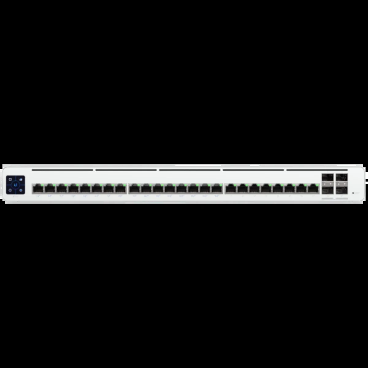 Коммутатор Ubiquiti UISP Switch Pro PoE-коммутатор, 24х 1G RJ45, 4х 10G SFP+, раздача 220 Вт