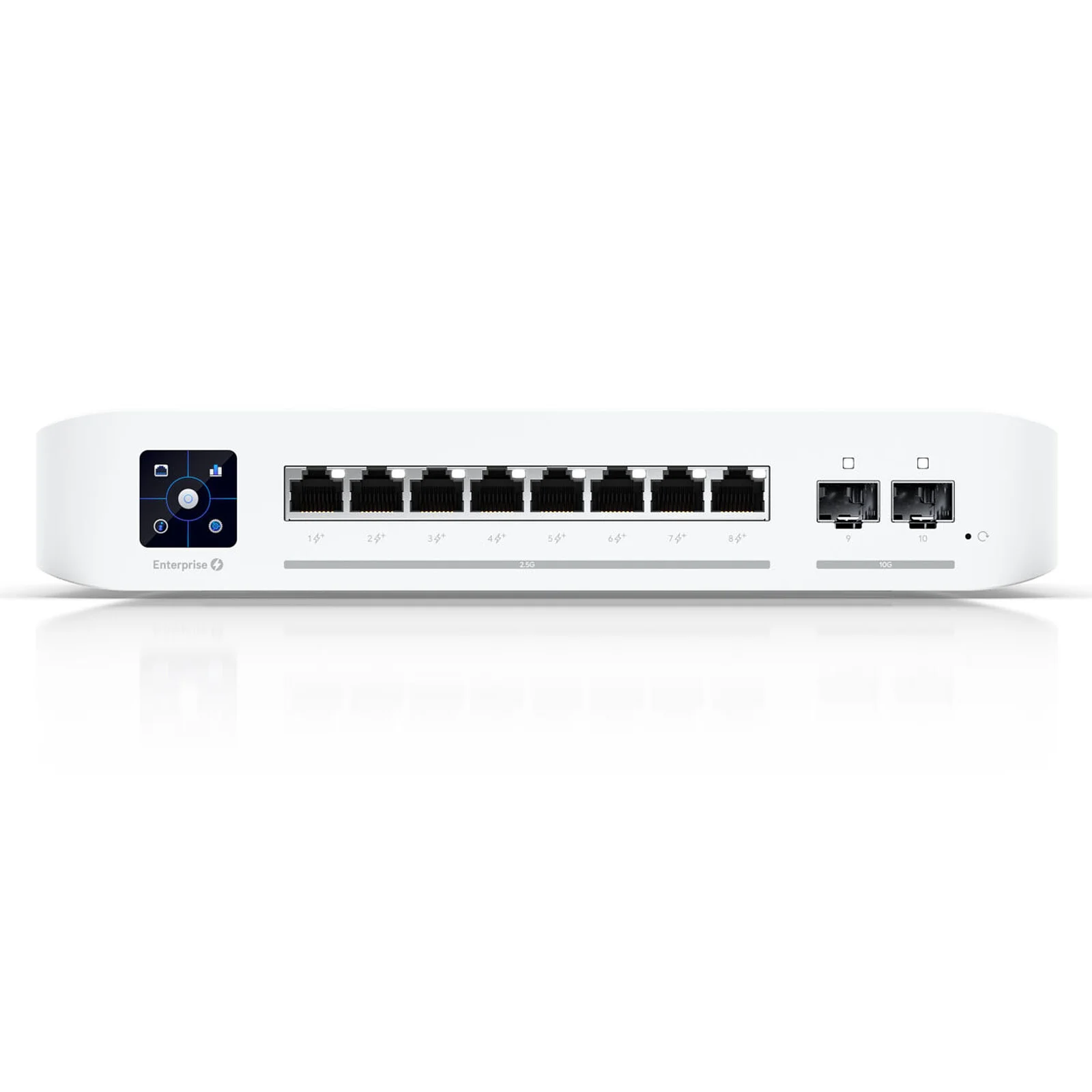 Коммутатор Ubiquiti UniFi Switch Pro 8 PoE PoE-коммутатор, 8х 1G RJ45, 2х 10G SFP+, раздача 120 Вт