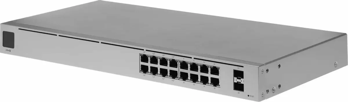 Коммутатор Ubiquiti UniFi USW-16-POE 2SFP 8PoE+ 42W управляемый