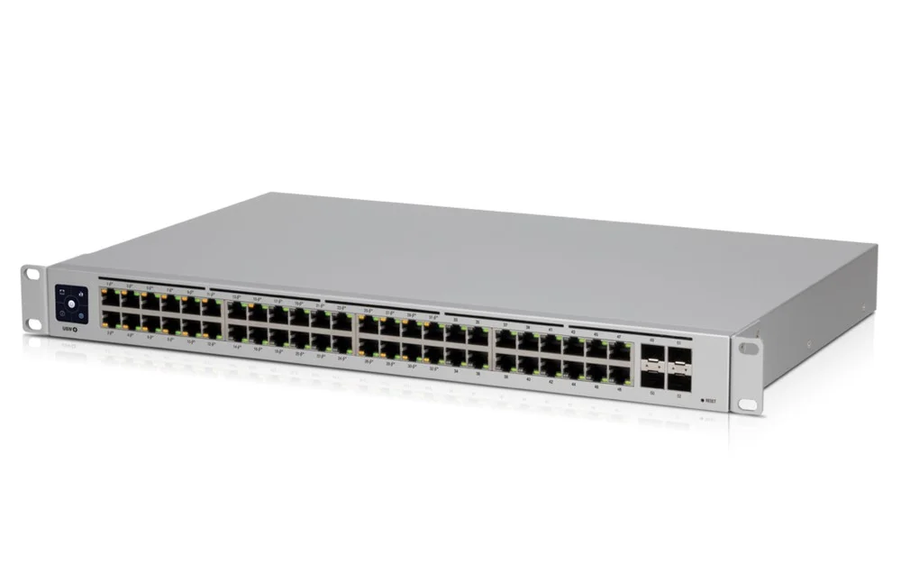 Коммутатор Ubiquiti UniFi USW-48-POE 4SFP 600W управляемый