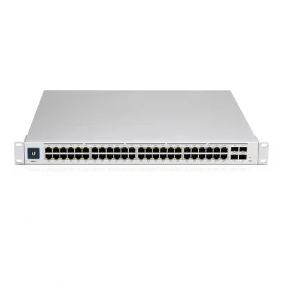 Коммутатор Ubiquiti UniFi USW-48-POE 4SFP 600W управляемый