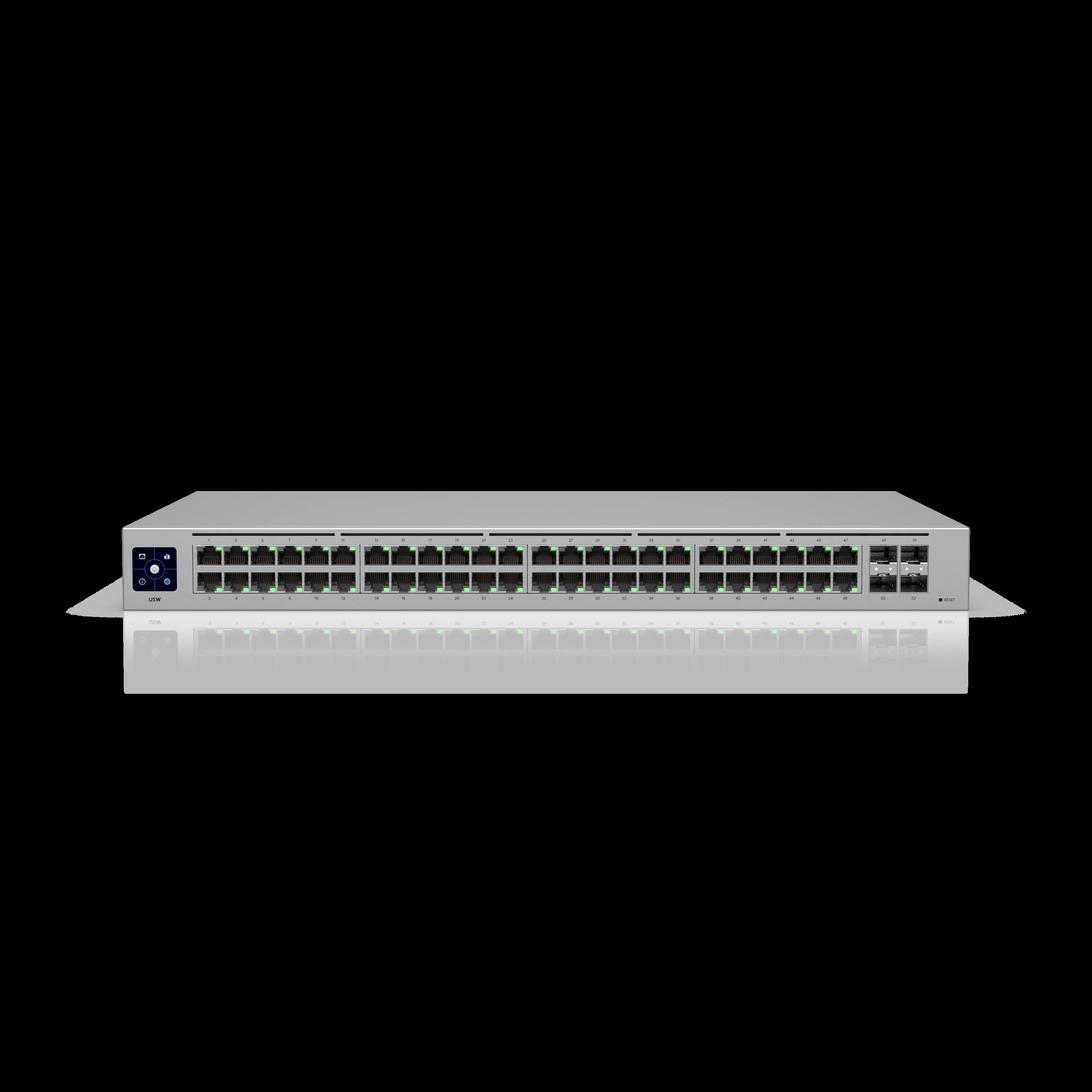 Коммутатор Ubiquiti UniFi USW-48-POE 4SFP 600W управляемый