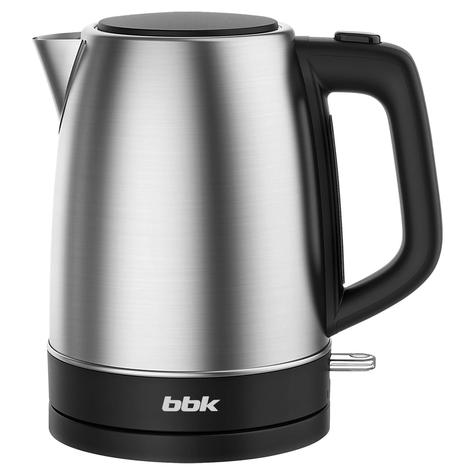 Чайник электрический BBK EK1765S черный/нержавеющая сталь, 1.7 л, 1850-2200 Вт