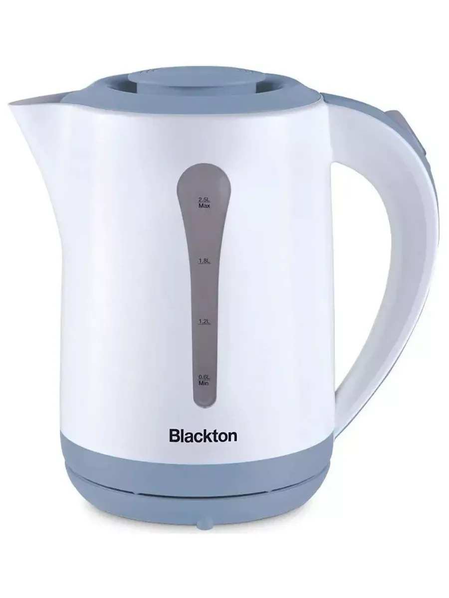 Чайник электрический Blackton Bt KT031P White. Мощность: 1100 Вт / Объем: 1 л / Механическое управление / Автоотключение при недостаточном количестве