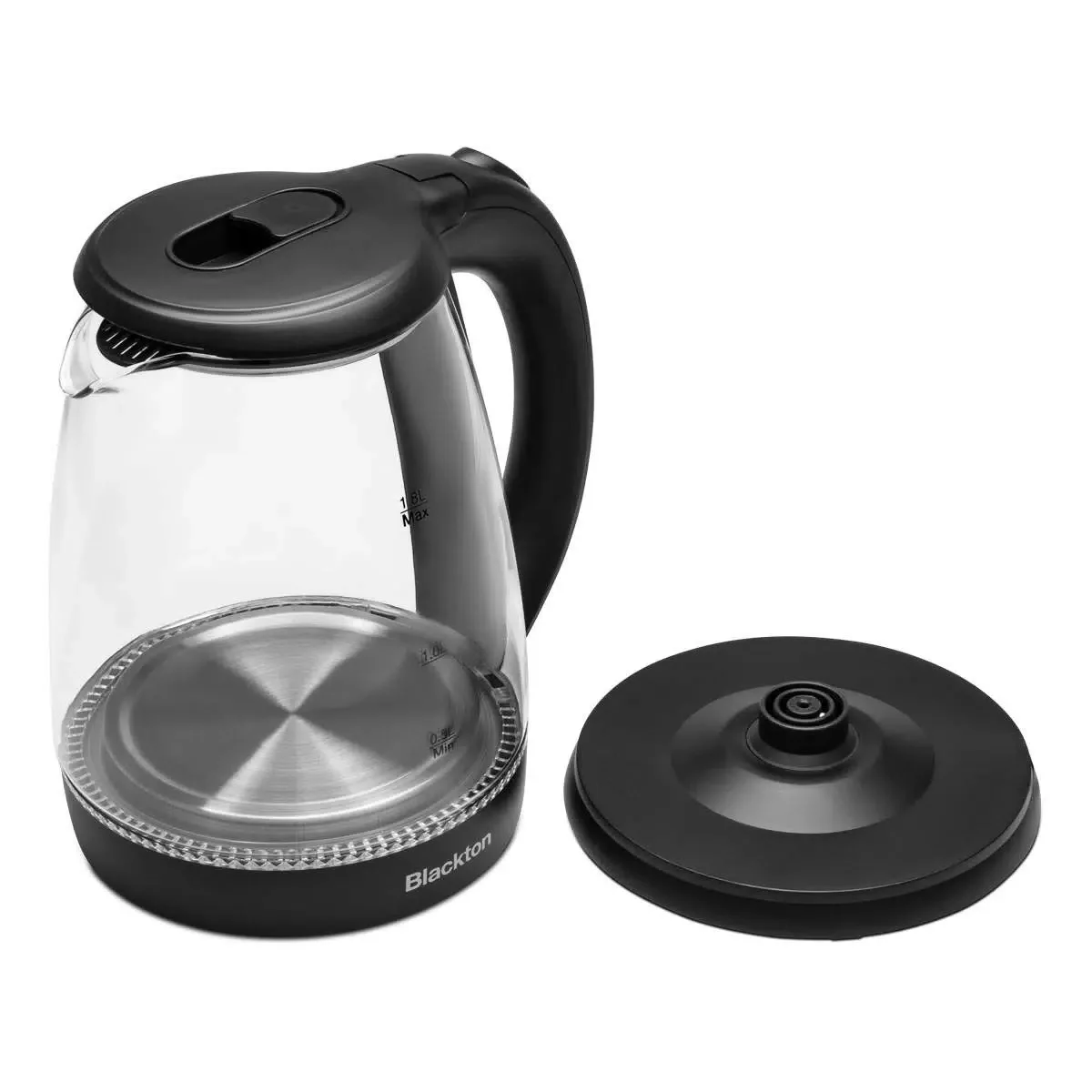 Чайник электрический Blackton Bt KT1800G Black. Мощность: 1500 Вт, Максимальный объем: 1.8 л