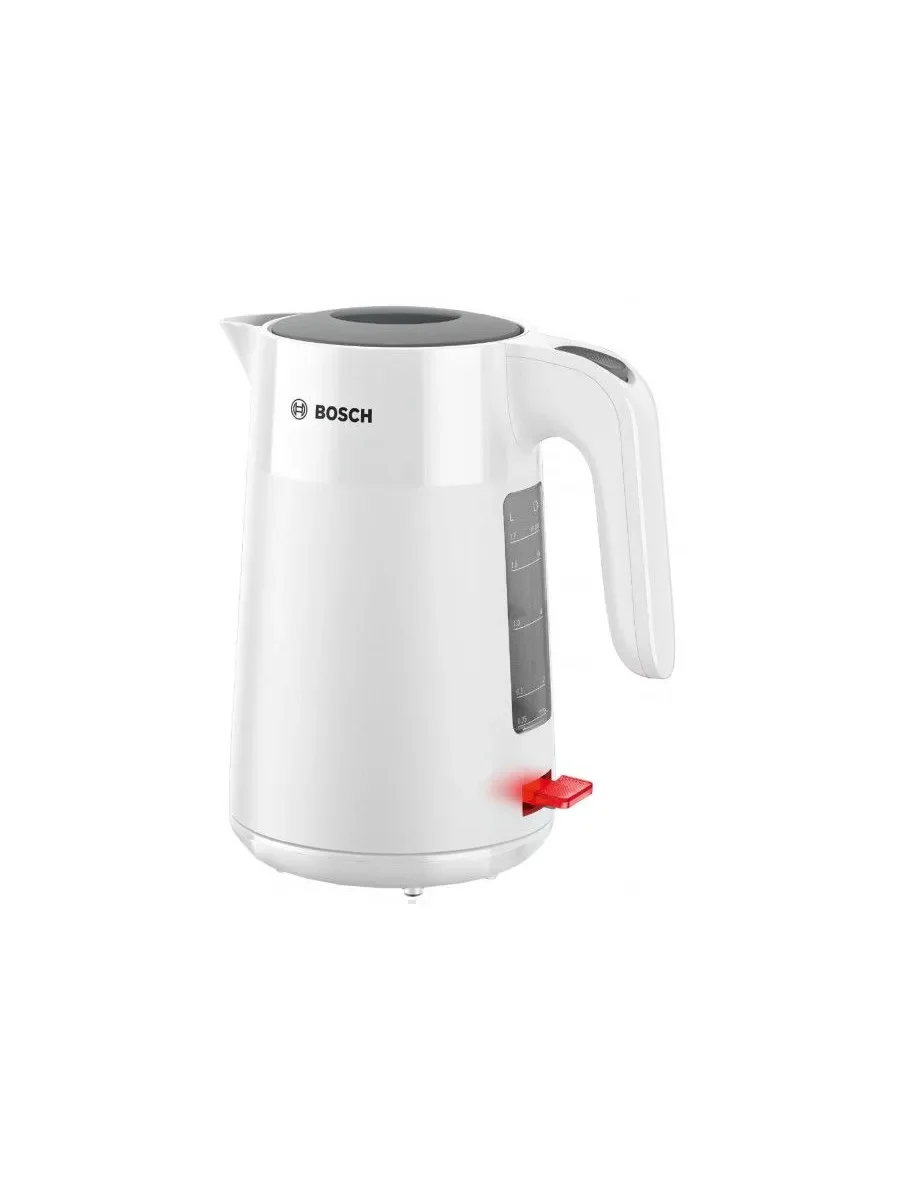 Чайник электрический Bosch TWK 2M161, 1.7 л, белый
