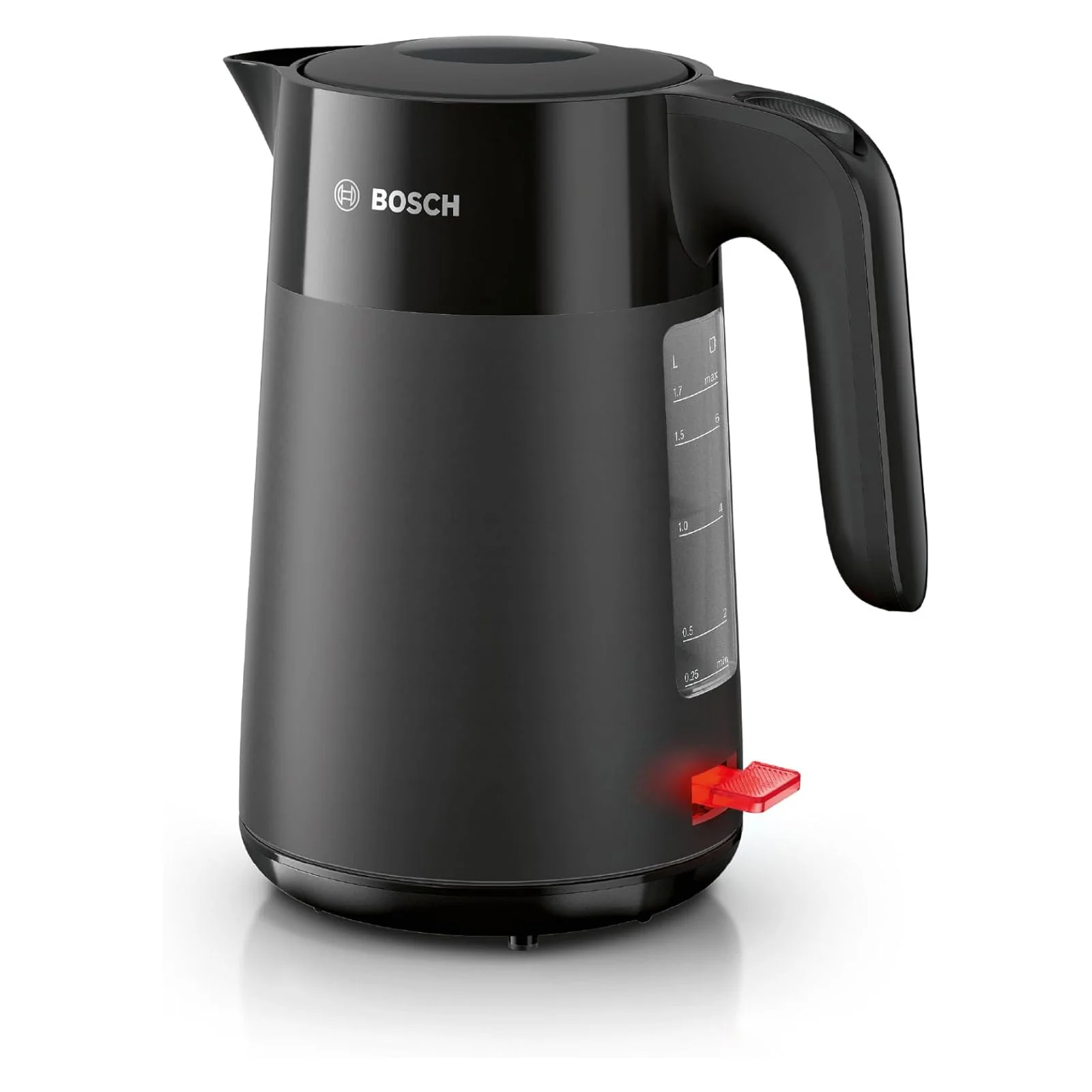 Чайник электрический Bosch TWK 2M164, 1.7 л, красный