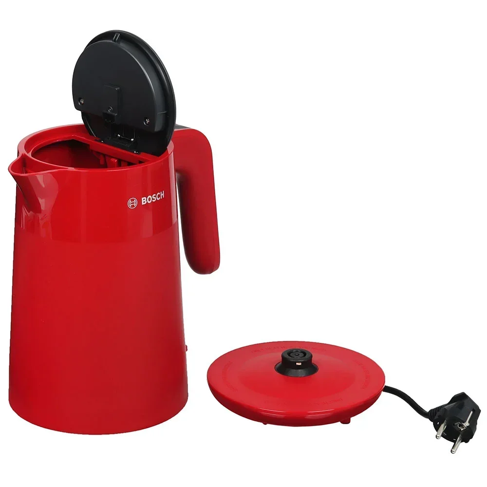 Чайник электрический Bosch TWK 2M164, 1.7 л, красный