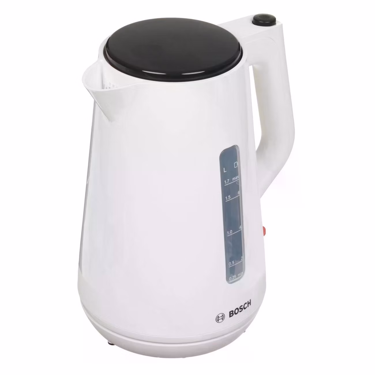 Чайник электрический Bosch TWK1M121 1.7 л, 2400 Вт, белый корпус: пластик