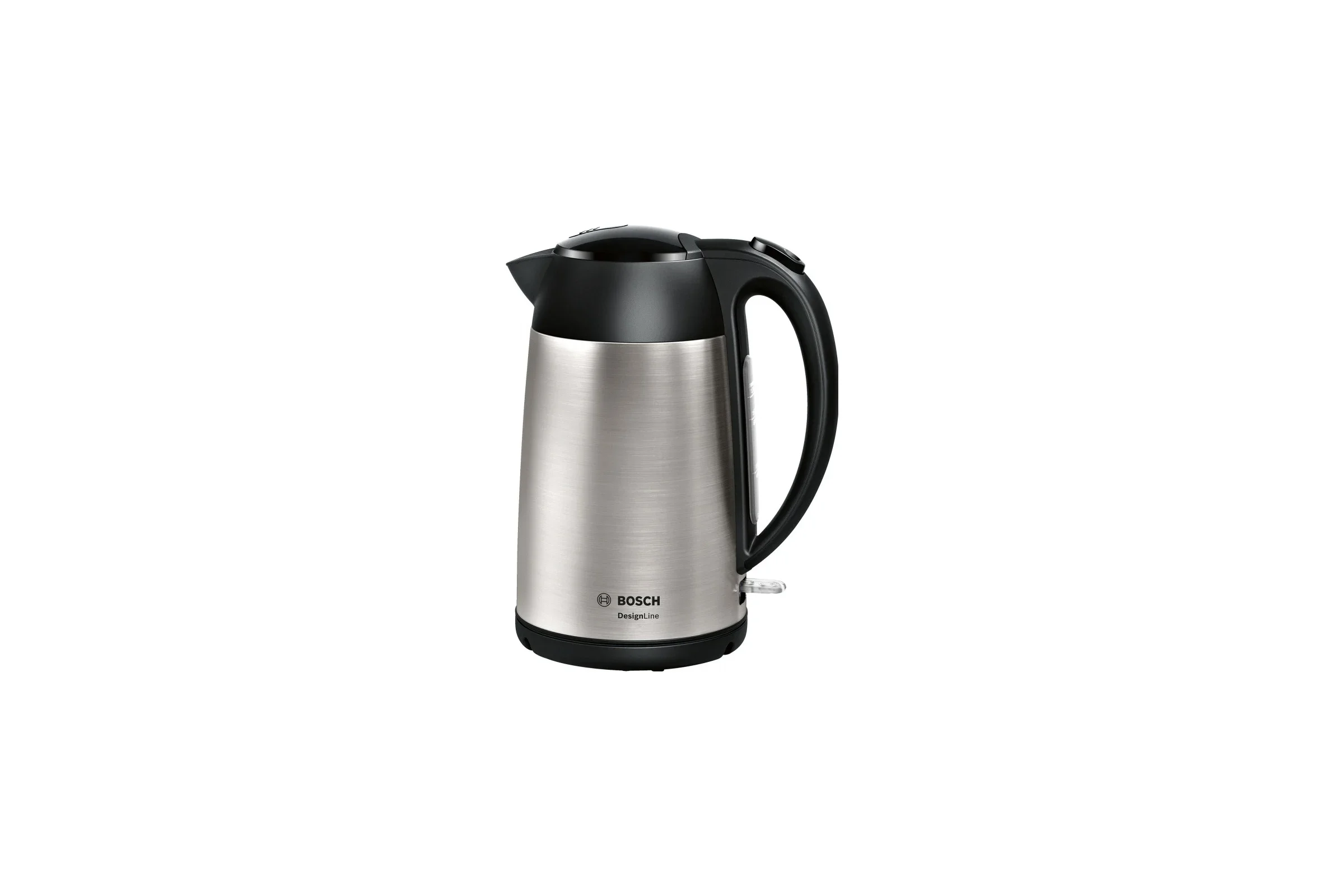 Чайник электрический Bosch TWK3P420 1.7 л, 2400 Вт, черный (корпус: нержавеющая сталь)