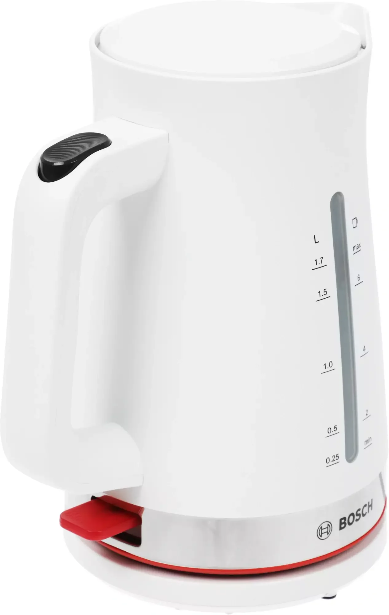 Чайник электрический Bosch TWK4M221 1.7 л, белый корпус: пластик