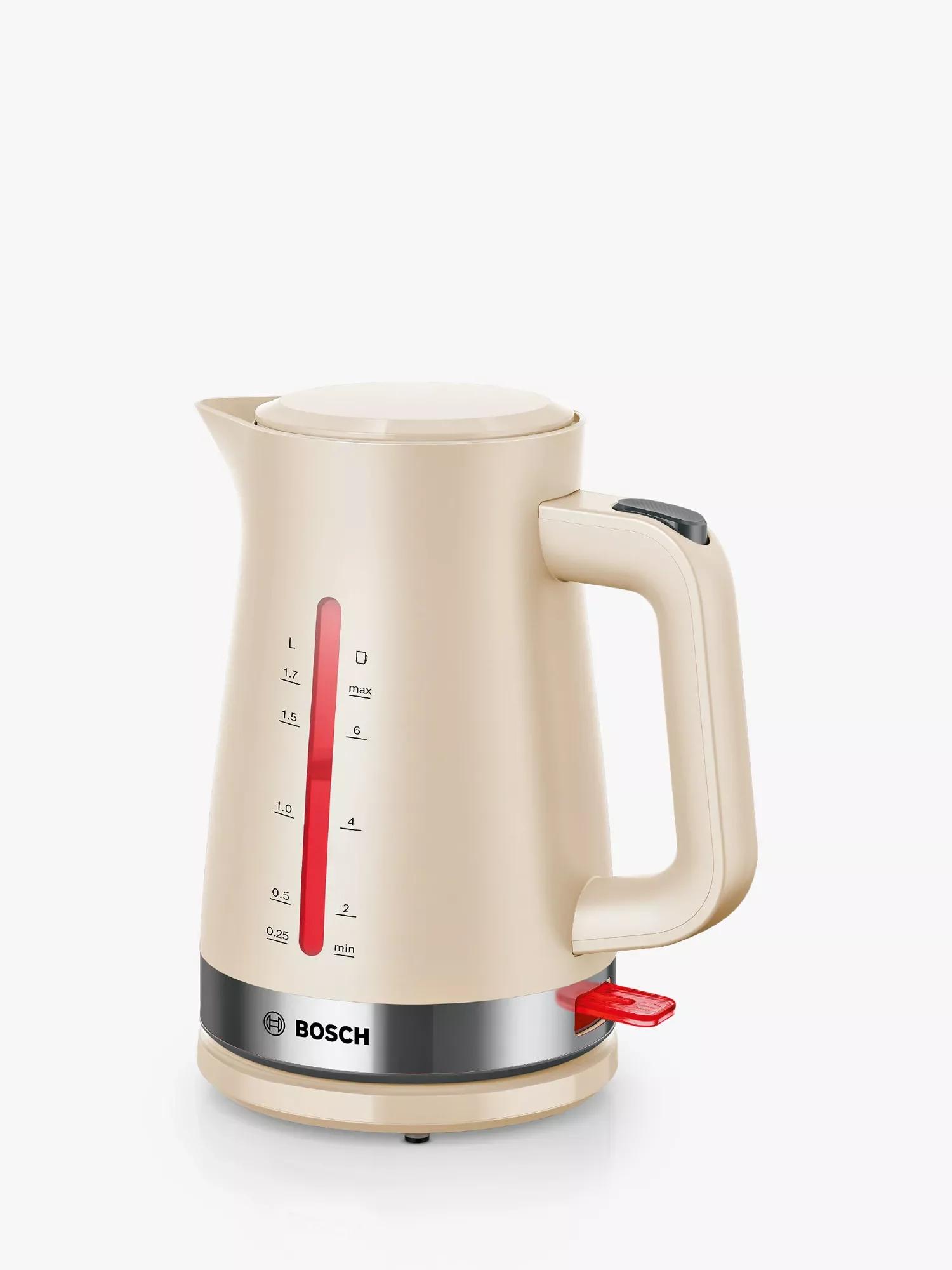 Чайник электрический Bosch TWK4M221 1.7 л, белый корпус: пластик