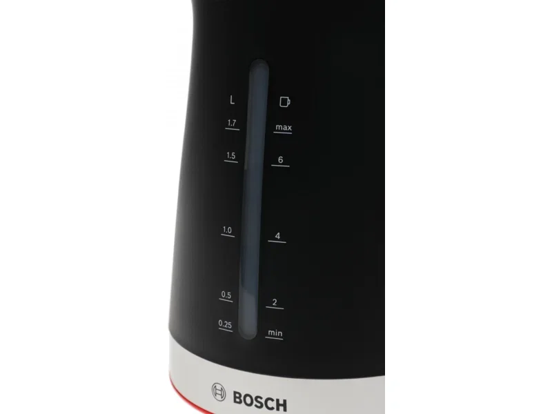 Чайник электрический Bosch TWK4M223 1.7 л, черный корпус: пластик