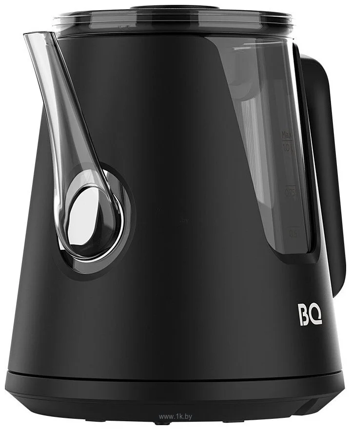 Чайник электрический BQ KT0046DW черный, 2200 Вт, 1л