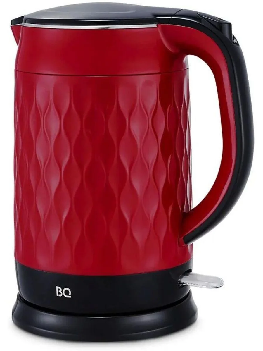 Чайник электрический BQ KT1715P Red-Black. Мощность:1800 Вт, Объем 1.7 л