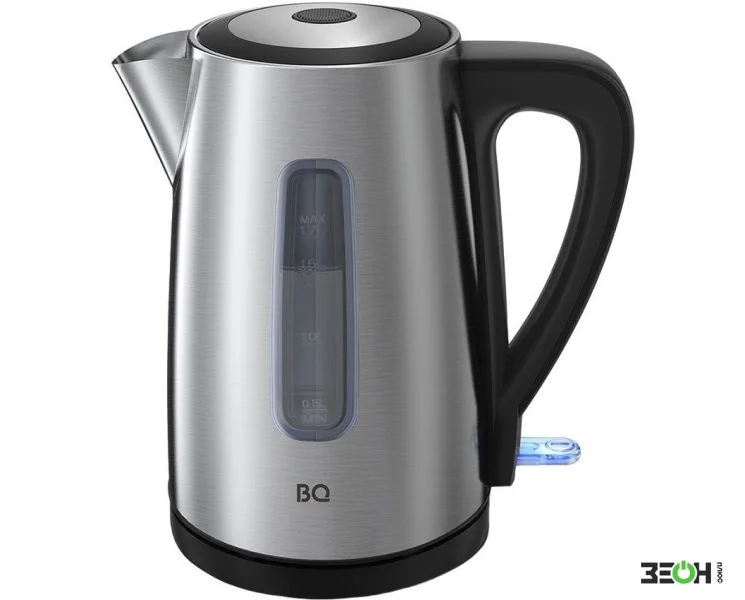 Чайник электрический BQ KT1800S стальной/черный