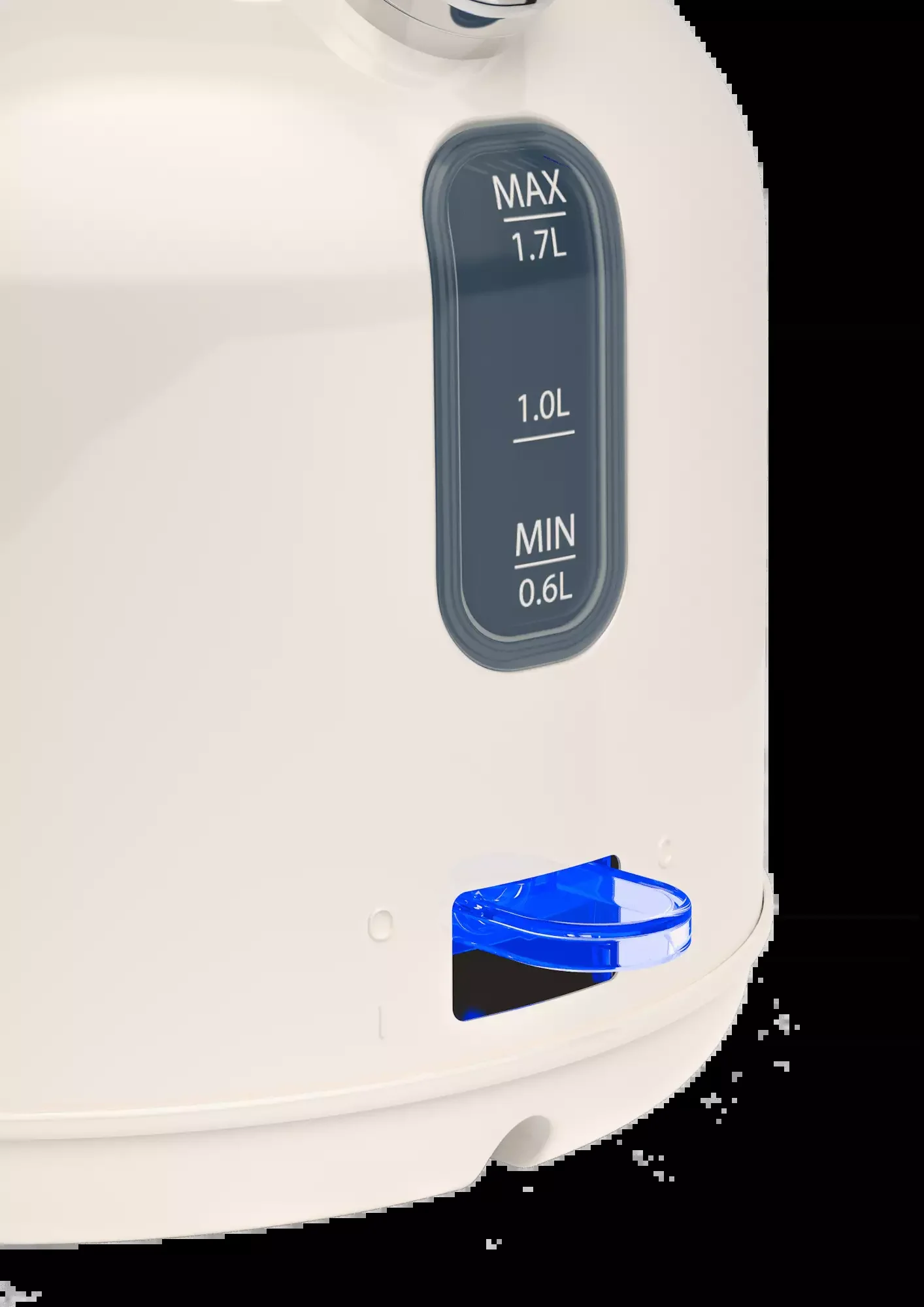 Чайник электрический Candy CK-205 1.7л. 2200Вт слоновая кость корпус: нерж.сталь