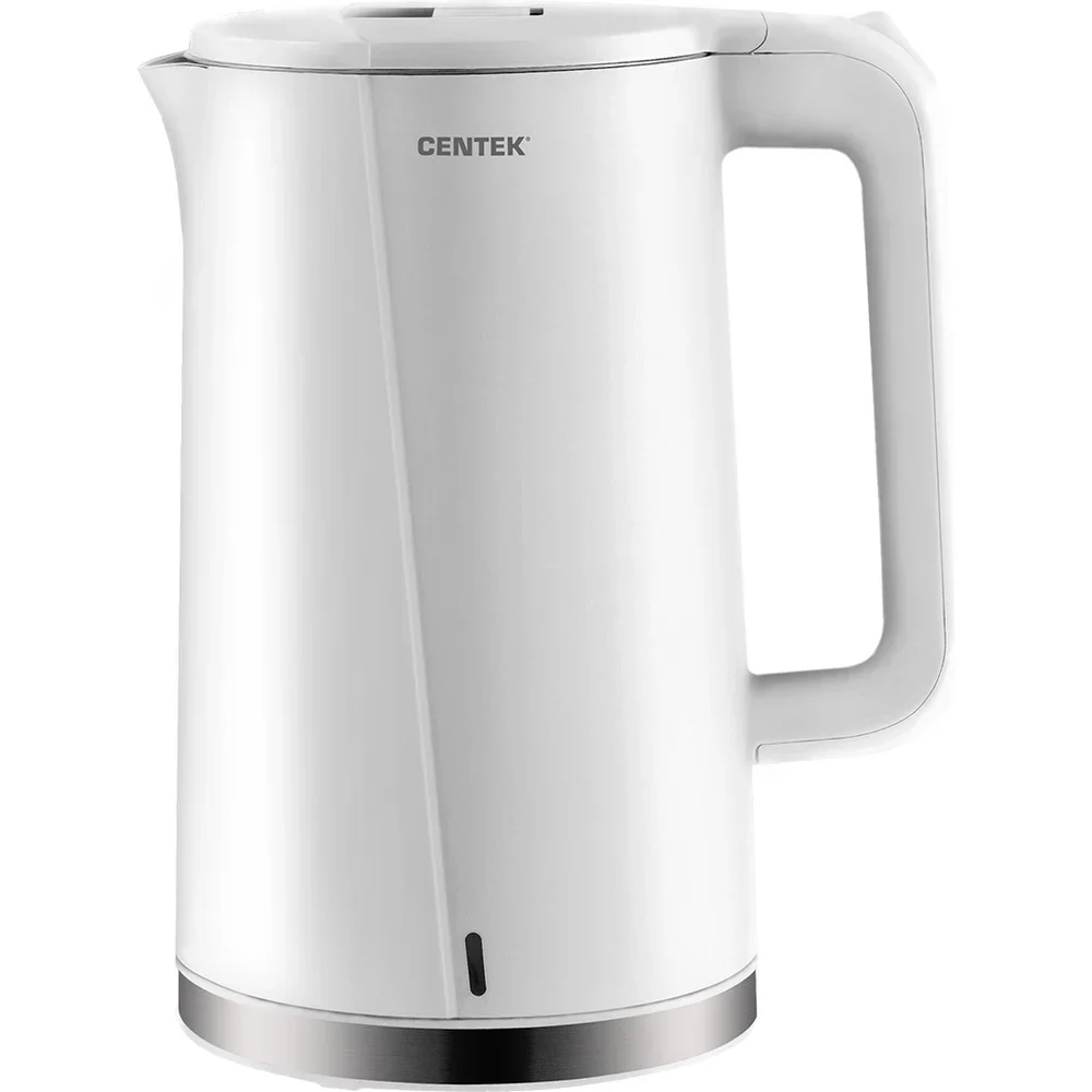 Чайник электрический Centek CT-0005 2200 Вт, 1.7 л, белый
