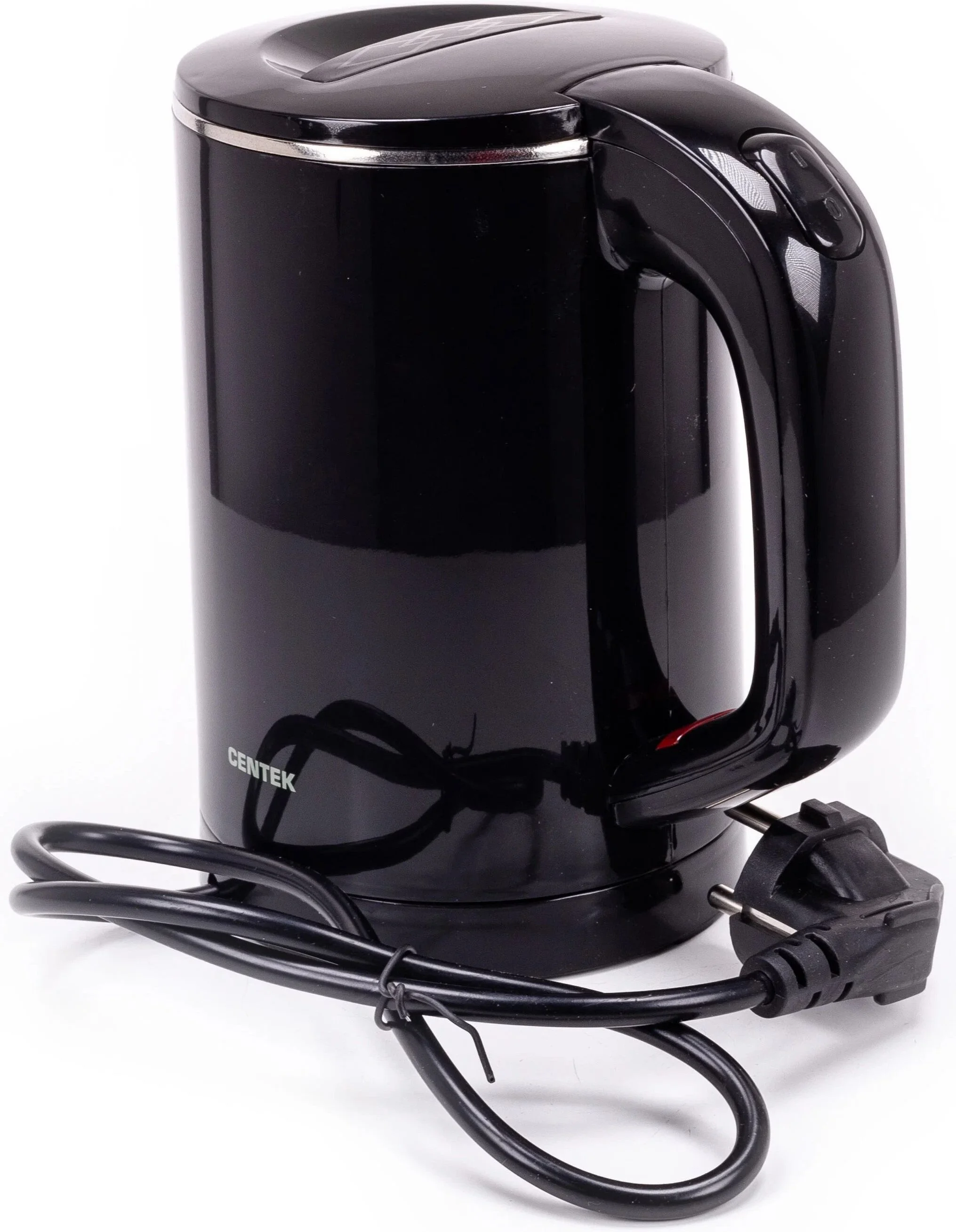 Чайник электрический Centek CT-0006 черный, 1100 Вт, 0.6 л