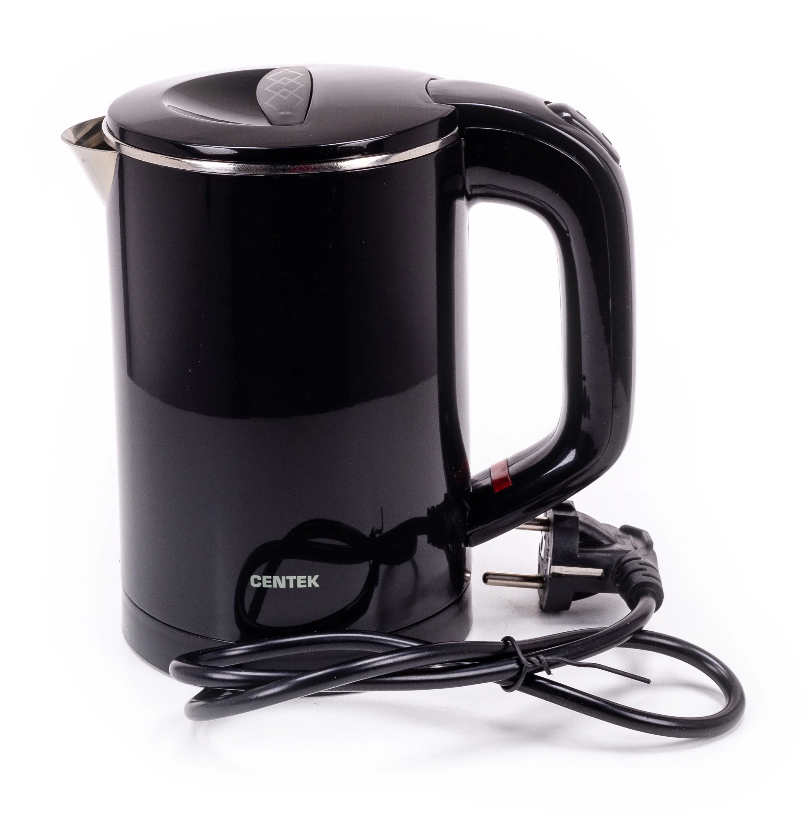 Чайник электрический Centek CT-0006 черный, 1100 Вт, 0.6 л