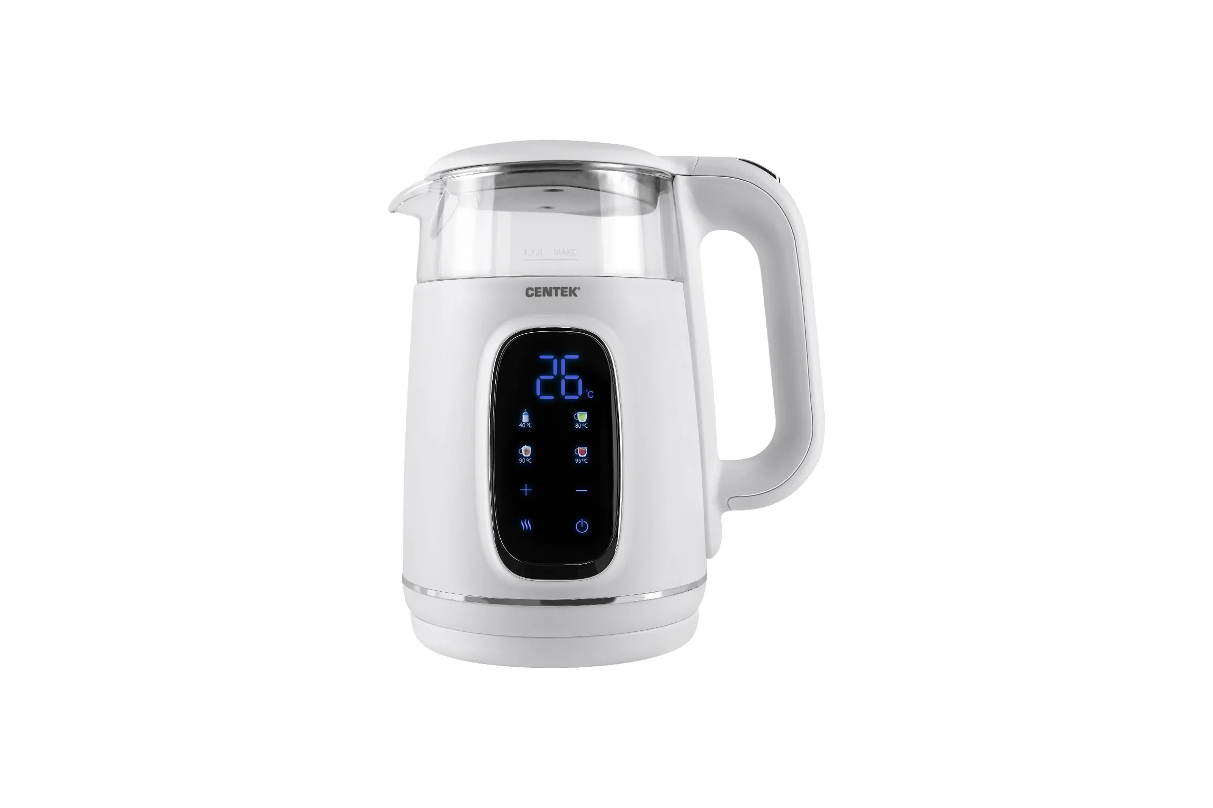 Чайник электрический CENTEK CT-0052 белый